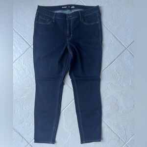 Old Navy Women's Midnight Blue Skinny Jeans